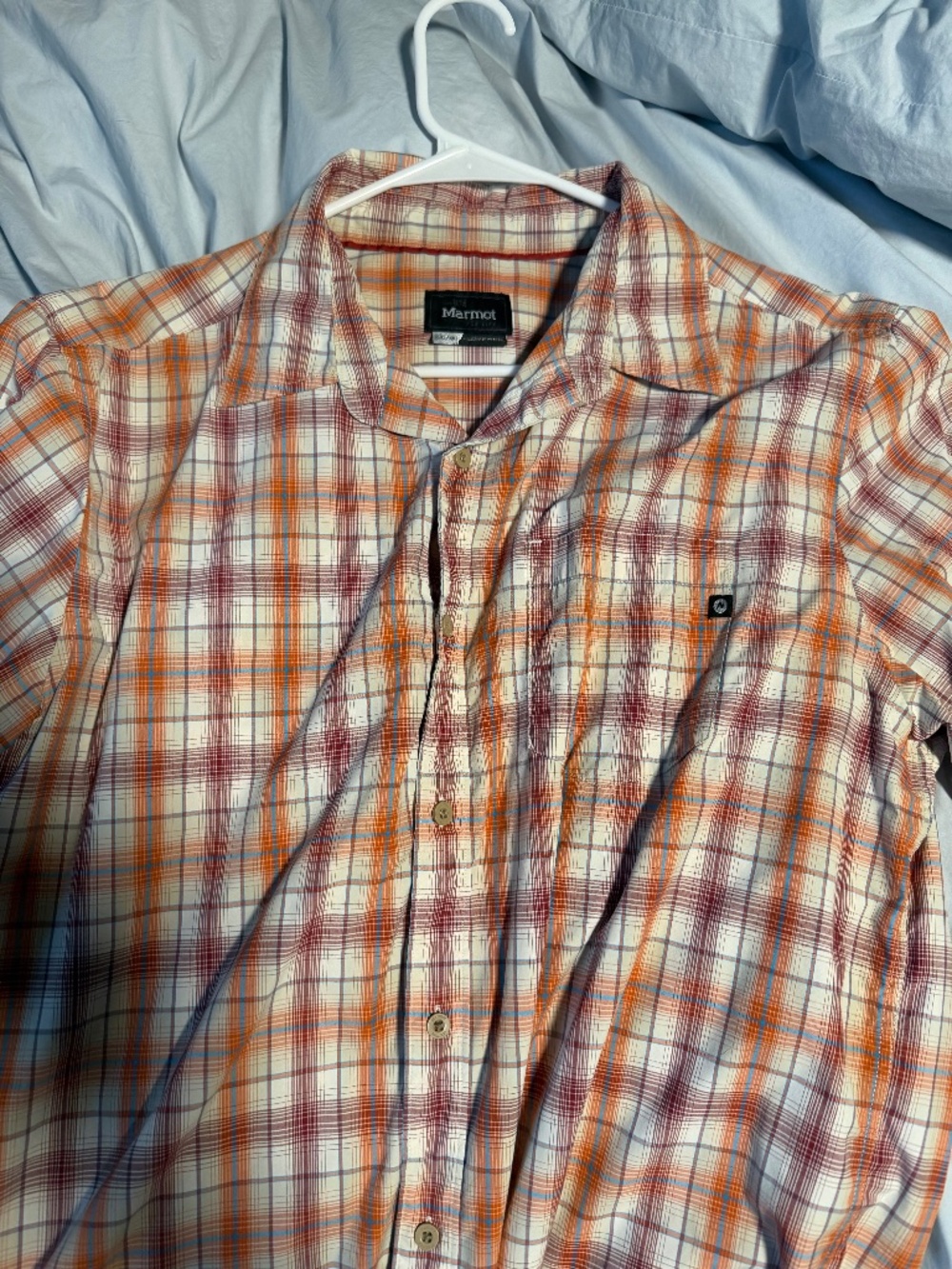 Marmot short sleeve shirt button down shirt